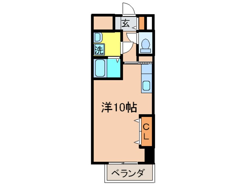 間取図 コ－トハウス中島