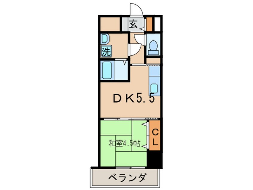 間取図 コ－トハウス中島