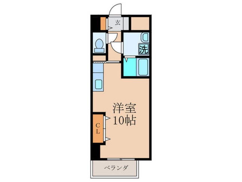 間取図 コ－トハウス中島