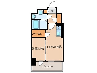 間取図 レジェンド直方二番館