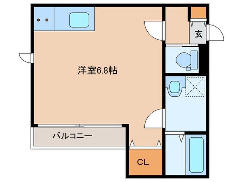 間取図 THE　NOBLES　名島