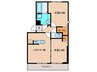 仮)D-ROOM赤間駅前　Ⅰ 2LDKの間取り