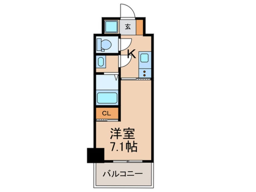 間取図 ブルージュ春日野