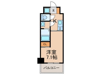 間取図 ブルージュ春日野