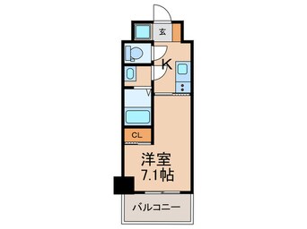 間取図 ブルージュ春日野