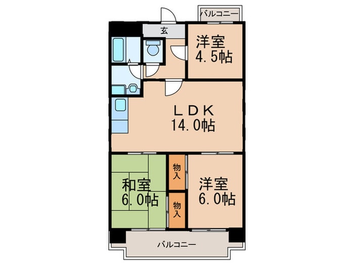 間取り図 ＮＫオナー