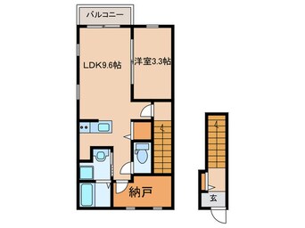 間取図 YOURMAISON社ノ木