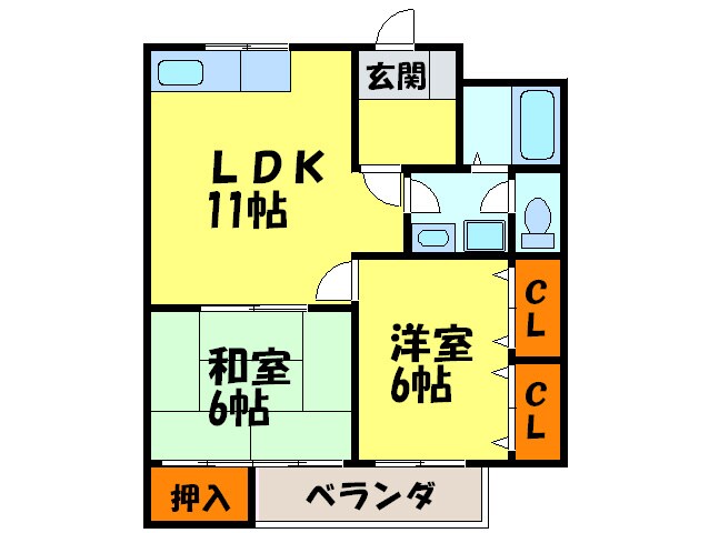 間取り図 ステージ１９９０Ⅱ