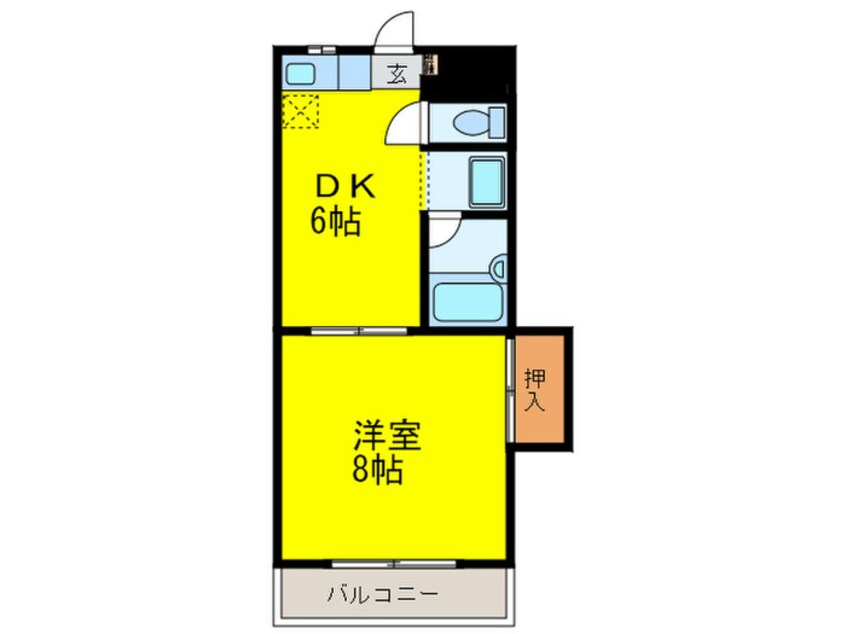 間取図 シャトレ東合川