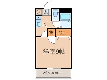 間取図 ハピネス吉富
