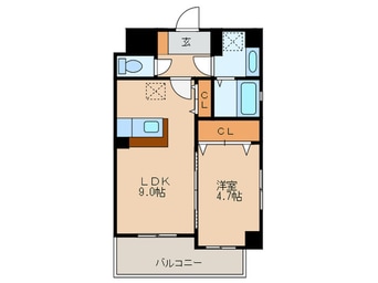 間取図 クレインケ－プ２