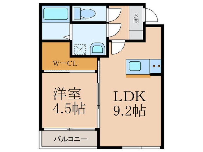 間取り図 仮）苅田町神田町1丁目新築ｱﾊﾟｰﾄ