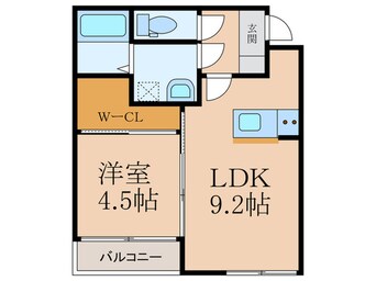 間取図 仮）苅田町神田町1丁目新築ｱﾊﾟｰﾄ