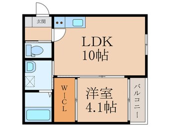間取図 仮）苅田町神田町1丁目新築ｱﾊﾟｰﾄ