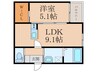 仮）苅田町神田町1丁目新築ｱﾊﾟｰﾄ 1LDKの間取り