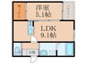 仮）苅田町神田町1丁目新築ｱﾊﾟｰﾄ 1LDKの間取り