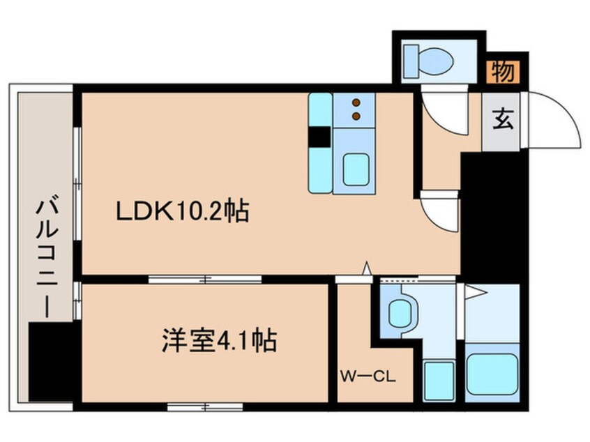 間取図 S-FORT鹿児島駅前ベイサイド