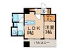 ｴﾝｸﾚｽﾄ博多THE　TIME（909） 1LDKの間取り