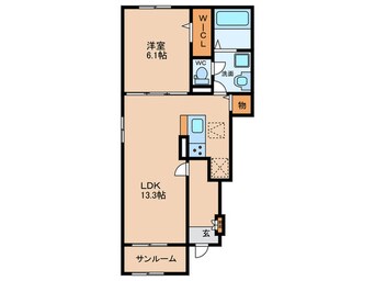 間取図 ルミナーレあいら