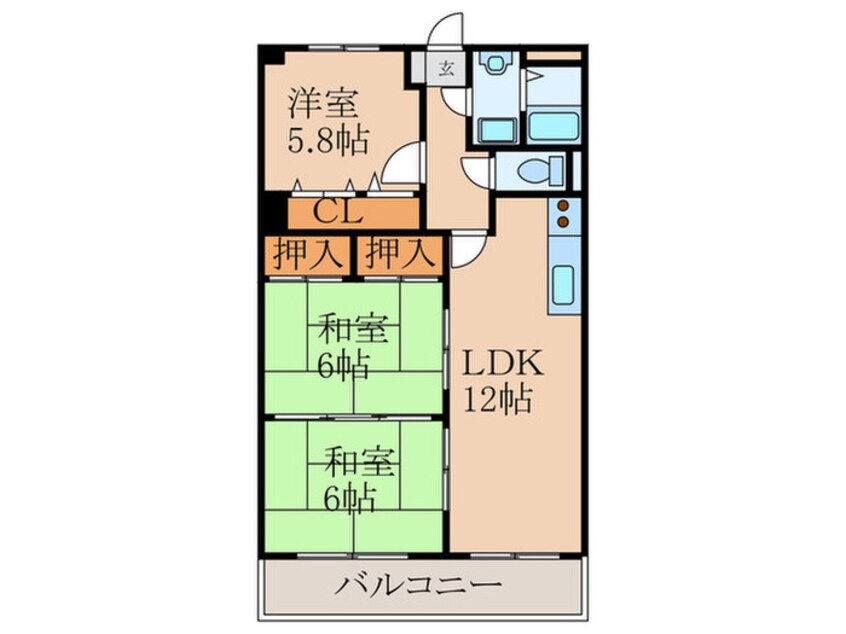 間取図 ADVANCE２１