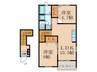 アプロ－ズ弐番館 2LDKの間取り