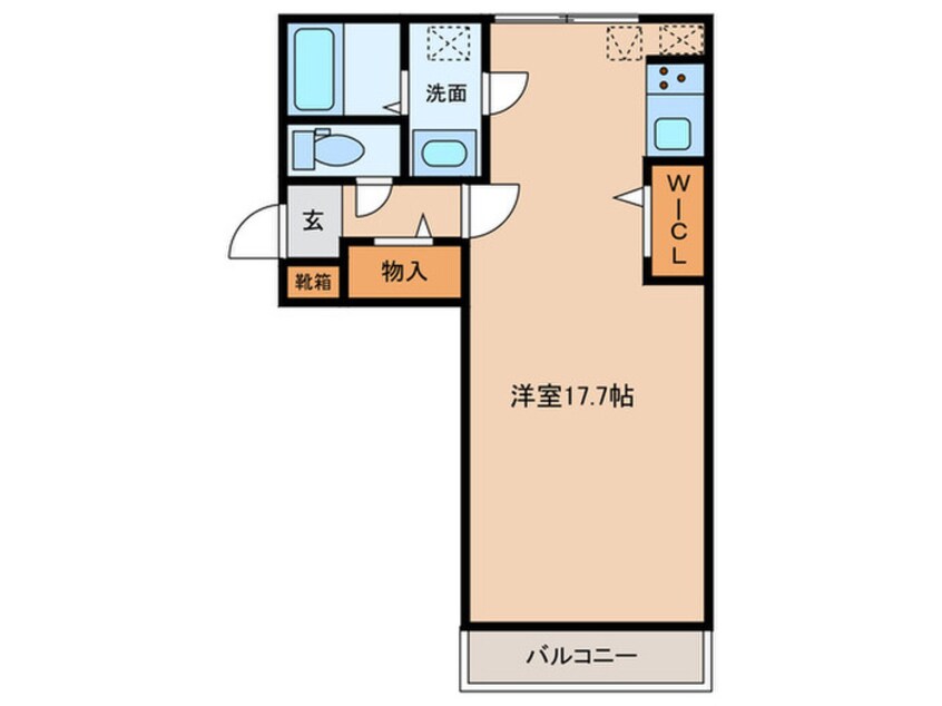 間取図 D-ROOM石丸