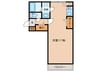 D-ROOM石丸 1Rの間取り