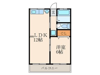 間取図 新昭和ビル