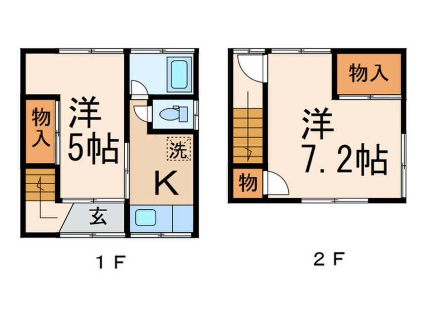 間取図 岩本棟割