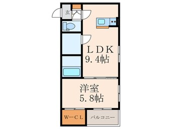 間取図 仮）グランソレイユ篠崎