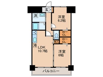 間取図 サンシャイン.プリンセス青山