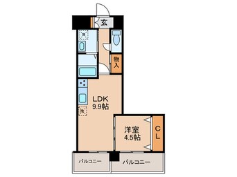 間取図 サンシャイン.プリンセス青山