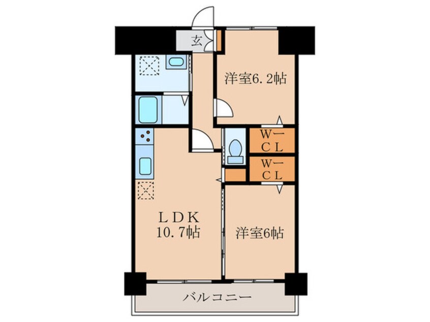 間取図 サンシャイン.プリンセス青山