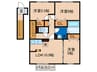 サンセ－ルはぶ南 3LDKの間取り