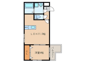 間取図 リテラ姪浜