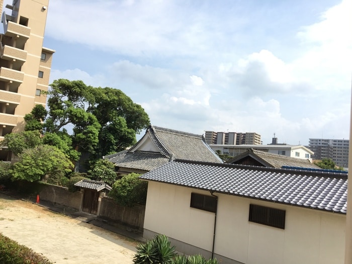 室内からの展望 リテラ姪浜