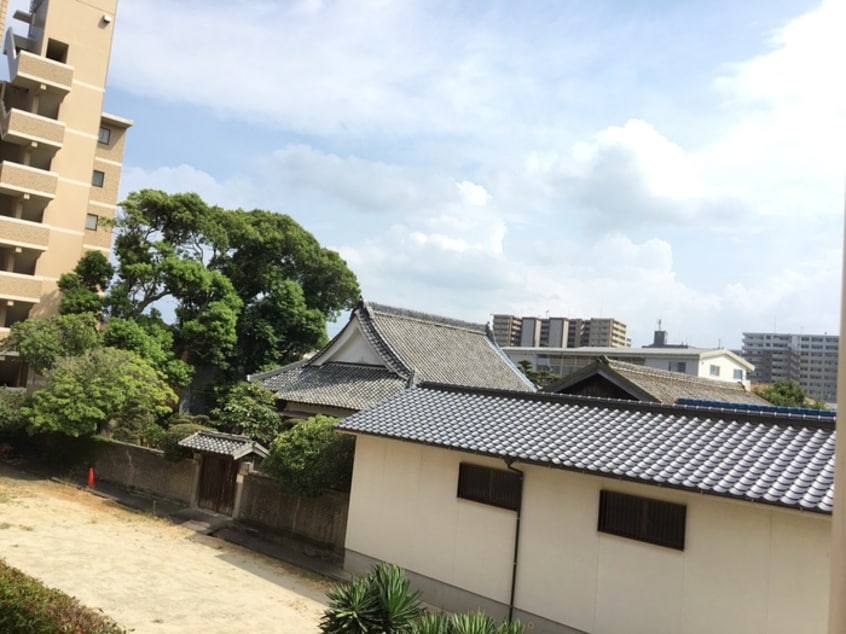 室内からの展望 リテラ姪浜