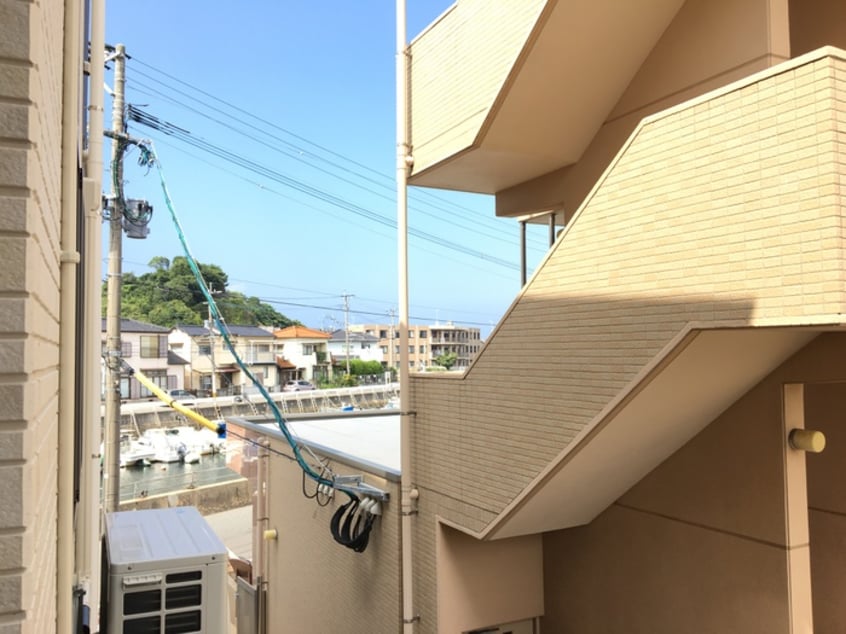 室内からの展望 リテラ姪浜