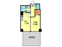 ステイツ天神東Ⅱ(102)の間取図