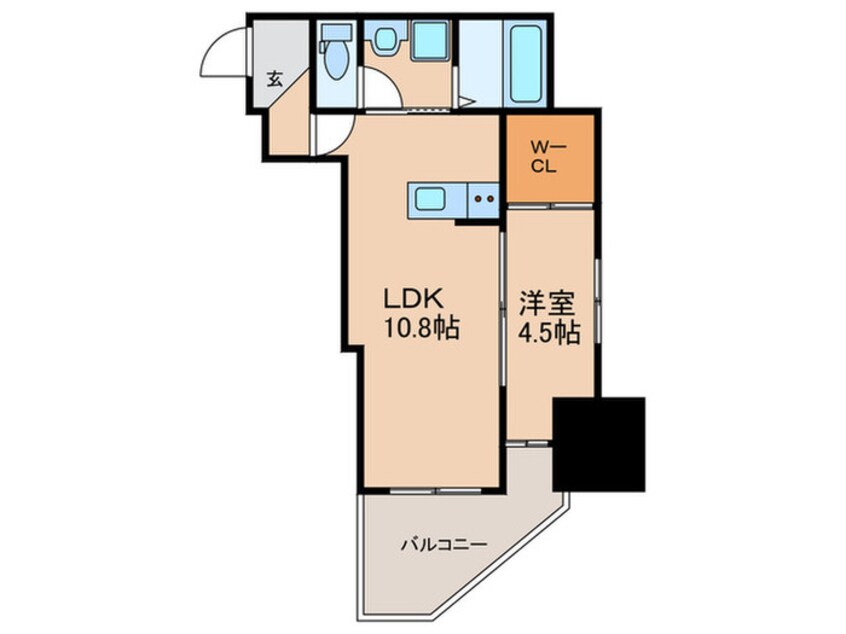 間取図 S-FORT鹿児島中央