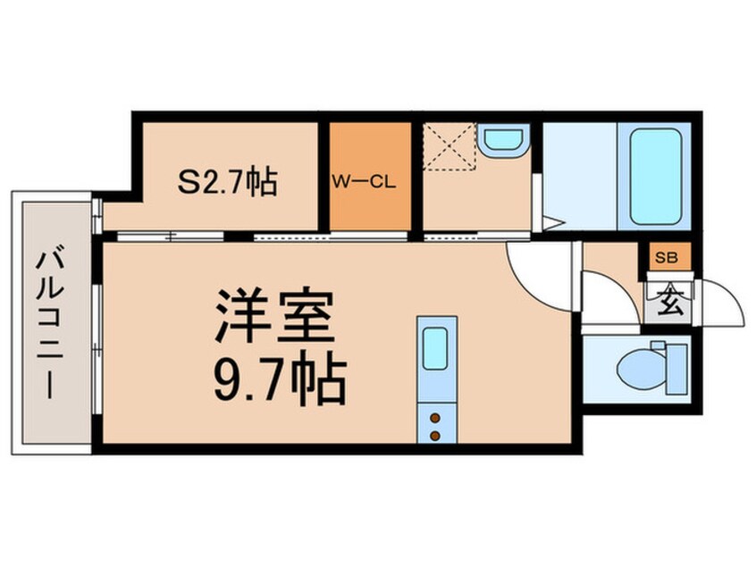 間取図 S-FORT鹿児島中央
