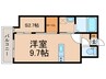 S-FORT鹿児島中央 1SRの間取り