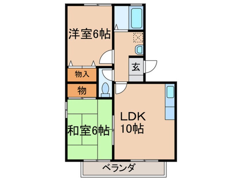 間取図 トロワフィーユ