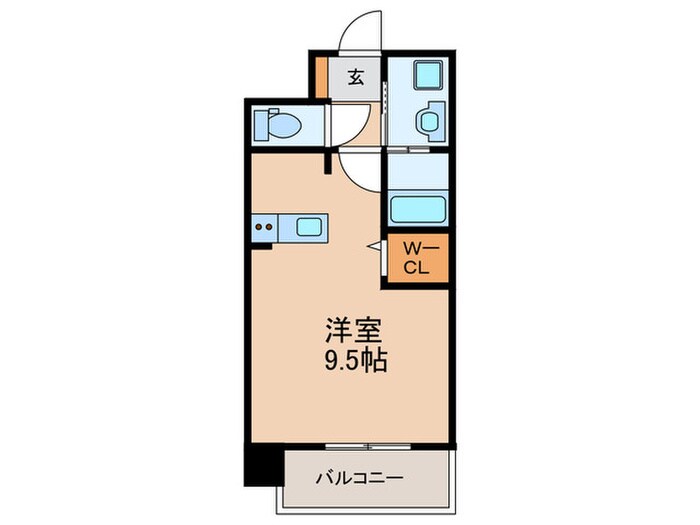 間取り図 ｴﾝｸﾚｽﾄ博多PARKSIDE（310）