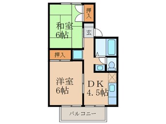 間取図 ボンセジュール霧ヶ丘