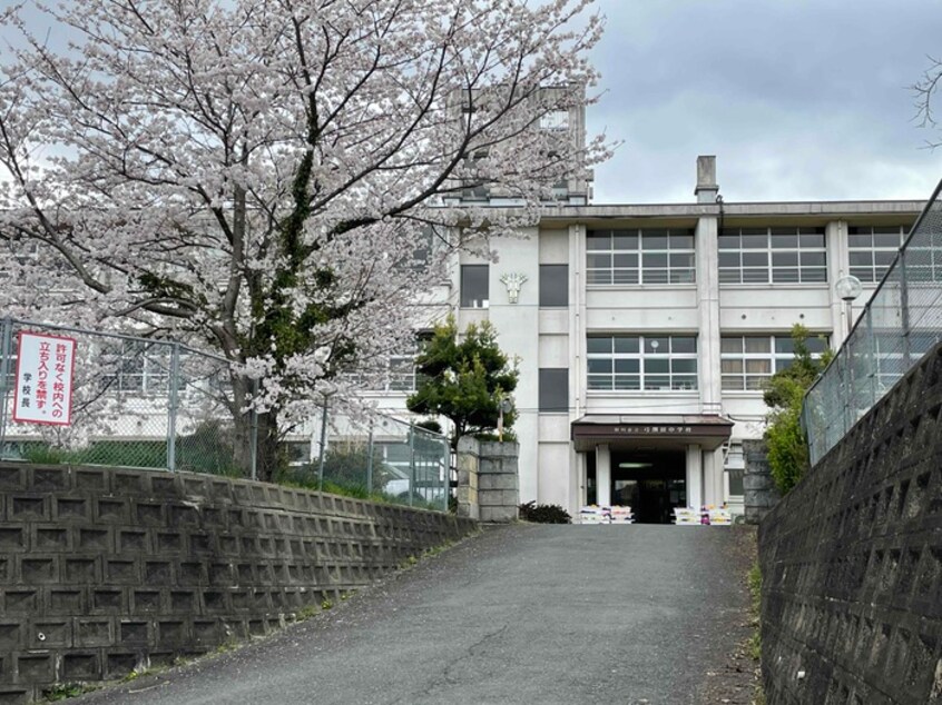 弓削田中学校(中学校/中等教育学校)まで1700m ボヌールメゾンB