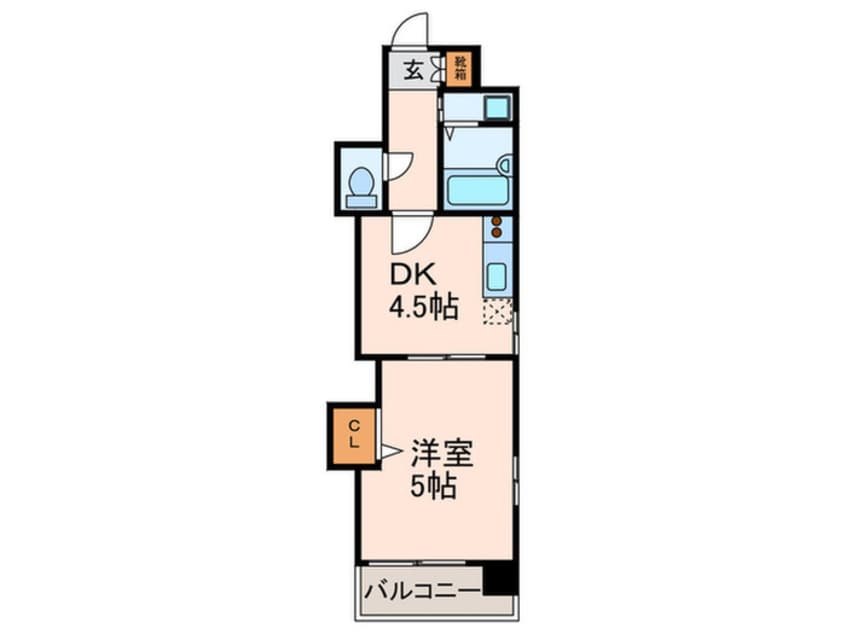 間取図 レジディア博多