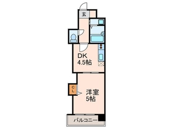 間取図 レジディア博多