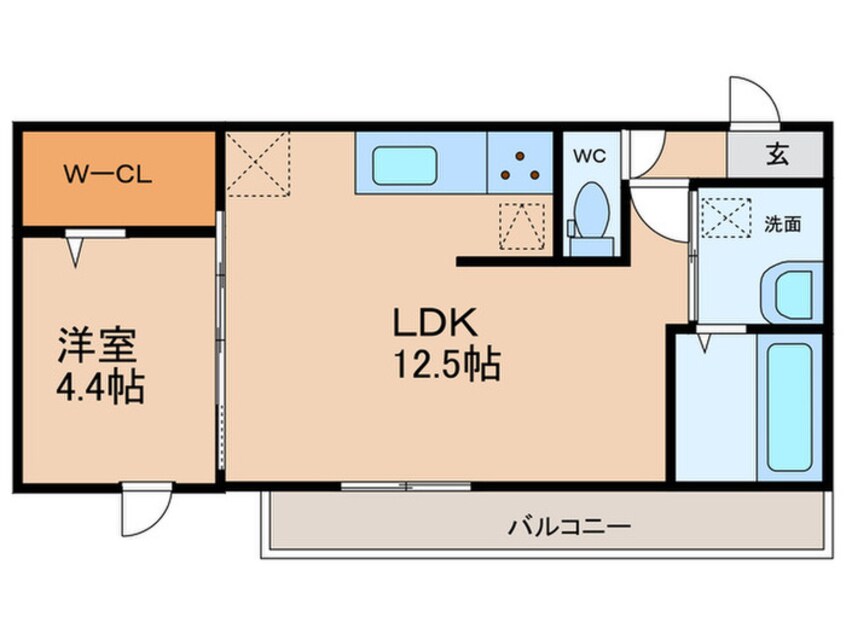 間取図 アピリシティⅡ