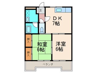 間取図 ＳＫ陣の原駅前